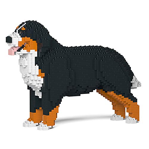Amazon.com: JEKCA Bernese Mountain Dog 02S | Dog Plastic Building