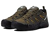 Salomon X Ultra Pioneer ClimaSalomon Waterproof - Botas de senderismo para hombre, todas las condiciones climáticas, sujeción segura, estables y amortiguadas, Olive Night Castor Gray Antique Moss, 43