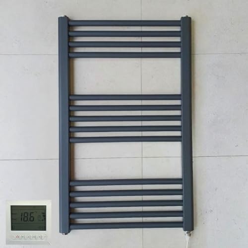 Radiateur anthracite design plat 400W x 800H de haute précision - 2