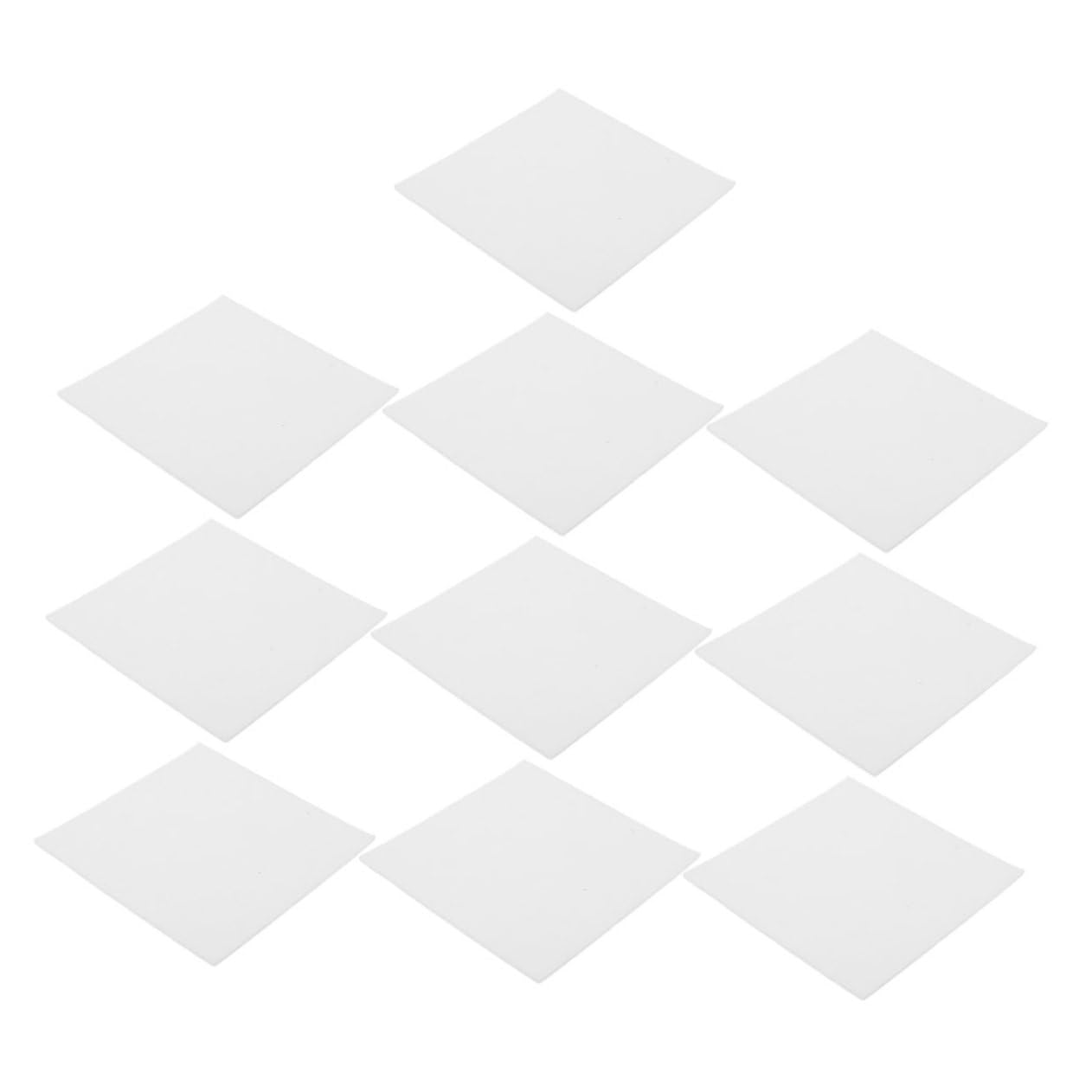 ARTIBETTER Ceramic Kiln Pads 10pcs High Temp Felt Mats Pottery Tools Accessory Fireproof Craft Pad for Kiln