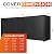 8ft Waterproof Firewood Rack Cover - Heavy Duty Black 600D Oxford Fabric - Indoor Or Outdoor Firewood Log Cover with Zipper & Velcro - Rack NOT Included - Black