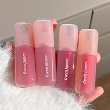 4pcs Lip Gloss | Long-Lasting, Moisturizing, Plumping, Revitalizing for Dry Lips, Waterproof, No Peel Off, Hydrating, Nourishing Crystal Clear