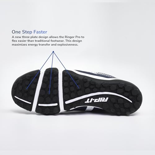 Image of RIP-IT SwiftStep Ringor Pro Turf Softball Shoes | Size 11 | Navy