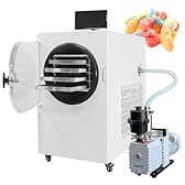Freeze Dryer Machine for Home Food Preservation, 4-Layer Stainless Steel Trays, 8.8-13.2 LBS/Batch, 7" Touch Screen, Electric Defrost, Fruit Vegetable Processing