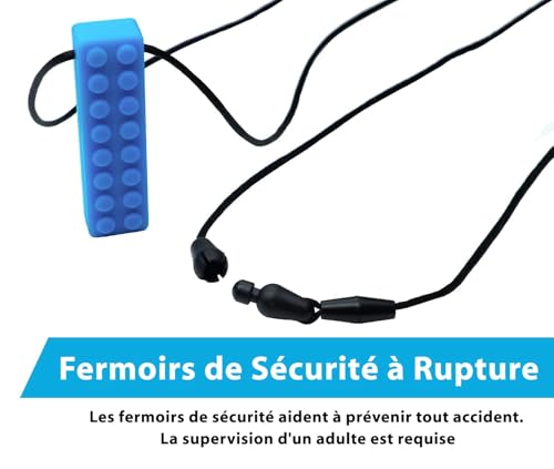 Tilcare Chew Chew - Collier à mâcher en silicone durable et solide – vue 2