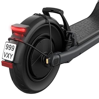 Egret GT Serie E-Scooter mit Straßenzulassung | Bis zu 100 km Reichweite & 20 km/h, 13" Luftreifen, RST Federgabel, OSRAM LED, Hydraulische Bremsen, NFC & Apple Find My, bis 150 kg Traglast (GT 20 Ah)