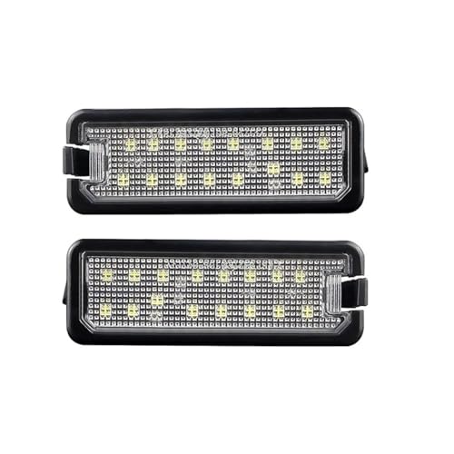 Auto luces matrícula para Seat Altea 5P1 5P5 2004-2015 2X luz matrícula LED 12v lámpara