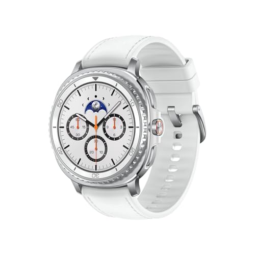 Samsung Galaxy Watch8 Classic Smartwatch, Fitness-Uhr und Fitness Tracker, Hybrid Band und Wearable Display, Drehbare Lünette… – Ansicht 1