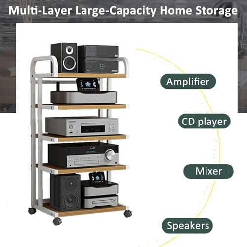 Torre de rack de audio para sala de estar ideal para disfrutar del cine en casa 3
