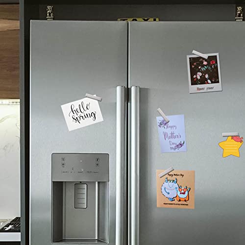 Magxcene Strong Rare Earth Magnets, Neodymium Bar Magnets Heavy Duty For Cabinets Refrigerator Tool Storage Science Industrial, 8 Pack #TOP6