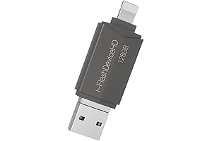 128G Lightning Flash Drive: Shuttle Your iPhone Memory!