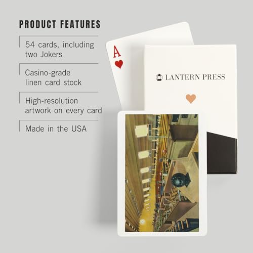 Lantern Press Naipes Póker 52 Cartas Adultos miniatura 3