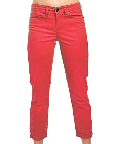 Calvin Klein Womens Power Stretch Skinny Cropped Pants (2, Wildflower)