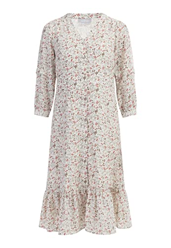 Robe Midi À Imprimé Floral Femme LYNNEA au motif champêtre unique