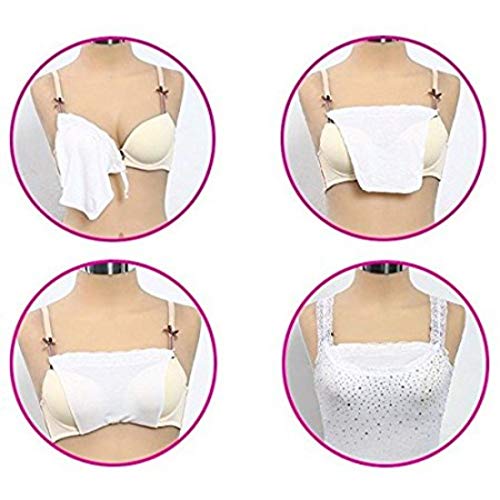 Ritu Creation Women's Cotton Clip-On Mock Lace Camisole Camisecret -Set of 3 (One Size) - Image 3