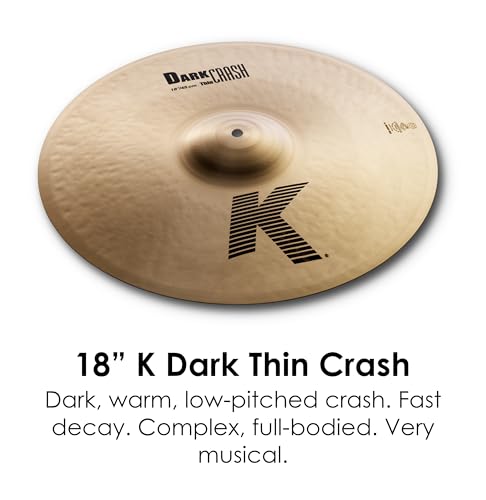 Image of Zildjian K0800 K Crash Ride Cymbal Pack | Complete matched set for the drum kit, everything a working drummer needs, consistent voicing, stage and studio ready