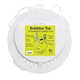Marine Metal L-5 Bubbles Top 5 Gallon, Universal Lid W/Tabs, White