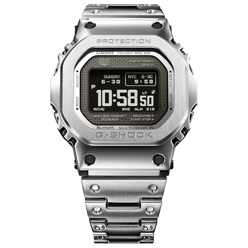 Casio G-Shock Full Metal 5000 Series Digital Stainless Steel Watch 49.3mm - GMW-BZ5000D-1