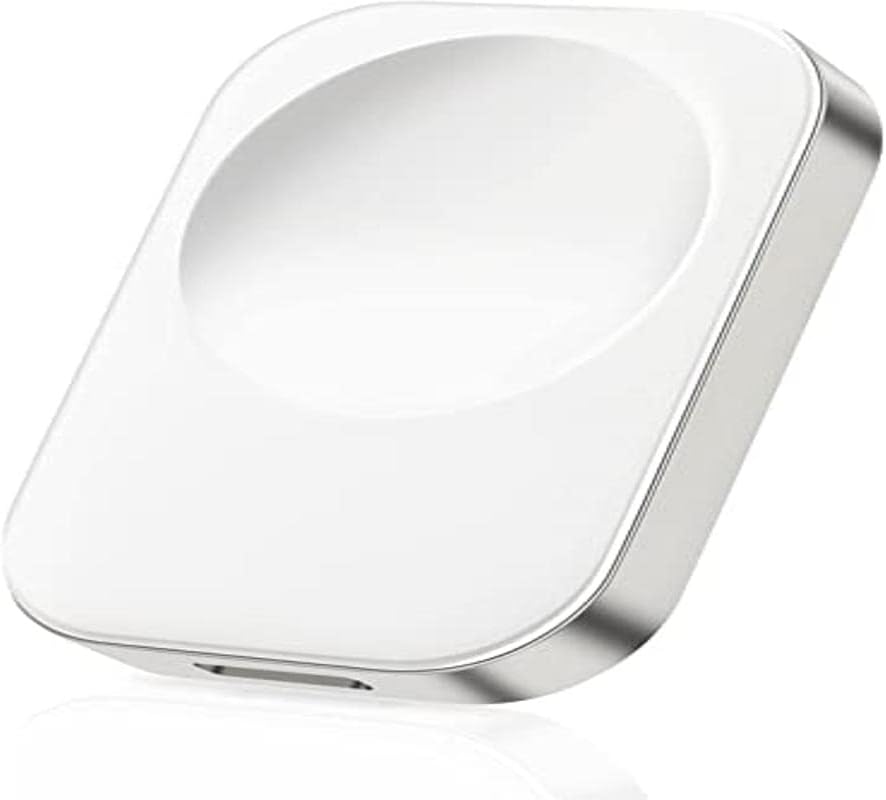 Mixfly Upgrade Ultra-Compact iWatch Charger Dock for Apple Watch, Compatible with All Apple Watch Series 7 6 5 4 3 2 1 SE