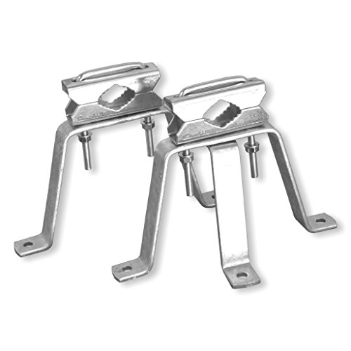 Mauerhalterset Stahl - ca. 150mm Wandabstand - für Masten bis 60mm