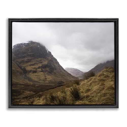 Steep Cliffs Landscape, 16 x 20 Inch Canvas in Floater Frame