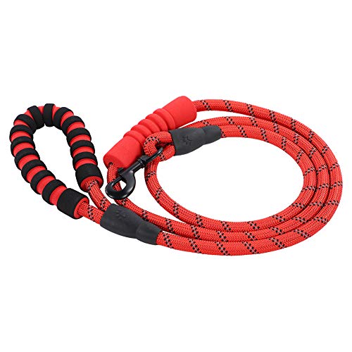 Junlucki Corda antiderrapante para puxar, corda de tração, confortável para fornecimento de cães de