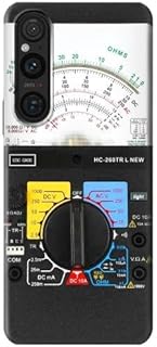 jjphonecase R2660 Analog Multimeter Graphic Printed Case Cover for Sony Xperia 1 V