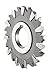 Dormer D20080.0X10.0 Side and Face Milling Cutter, Bright Coating, Cobalt High Speed Steel, Diameter 80 mm, Width 10 mm, Hole Diameter 27 mm