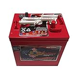 Batería De Ciclo Profundo De 6V, 280A. Carrito de Golf, Carretilla Elevadora, Barredoras Eléctricas, Camiones, Furgonetas. Suministro Continuo de Energía.