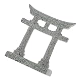 Design unique : le design de la porte torii est non seulement unique mais symbolise également la bonne fortune, apportant un sentiment de et de bénédictions, porte du temple , pont d'étagère d'autel