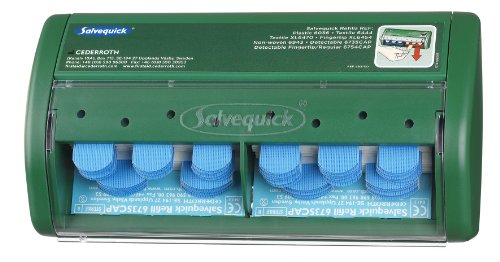 Pansements détectables Salvequick en distributeur pour une sécurité optimale