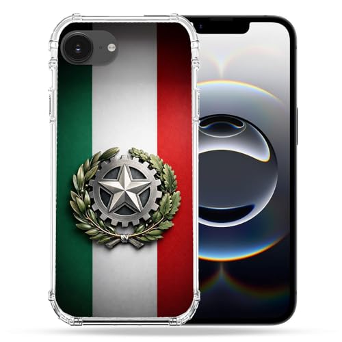 Cover rinforzata per Iphone 17e Viaggi Bandiera Italia