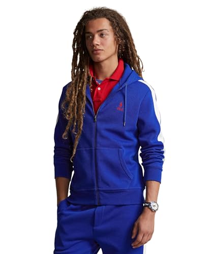 Polo Ralph Lauren Double-Knit Mesh Full-Zip Hoodie...