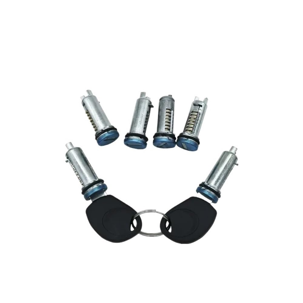 Car Door Lock Compatible with Daily 1999-2012 Door Lock Barrel Cylinder Left Right with 2 Keys