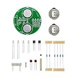 EXTRWORY Elettronica Kit di Saldatura FAI DA TE LED Giroscopio Etichette PCB Facile Montaggio 3V-5V Ingresso di Potenza Principiante Pratica Imparare Elettronica Abilità