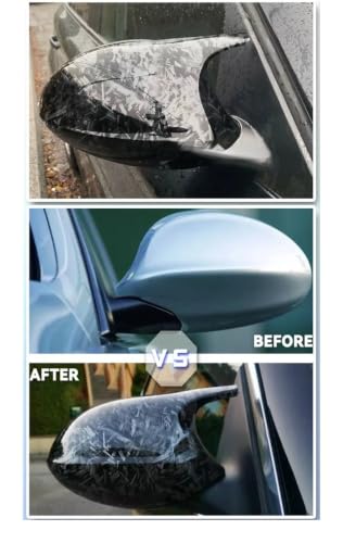 Couvercle rétroviseur look carbone forgé haut de gamme pour BMW E92 E93