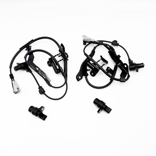 Mteycei 4Pcs Front Rear Left and Right ABS Wheel Speed Sensor Compatible with Toyota 2000 2001 2002 2003 2004 2005 2006 Tundra V6 V8 3.4L 4.0L Replaces 89543-0C010 89542-0C010 89546-0K010 89545-0K010