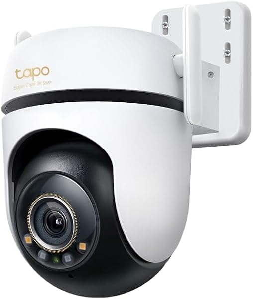 【Amazon.co.jp限定】TP-Link tapo 屋外カメラ WiFi ネットワークカメラ 無線/有線接続 みまもりカメラ 防犯カメラ 屋内/屋外 パン/チルト対応 スマホ アプリ 動体/人物/車両検知 3K 5MP スターライト IP66 防水防塵 音声通話 Tapo C530WS - 1