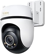 【Amazon.co.jp限定】TP-Link tapo 屋外カメラ WiFi ネットワークカメラ 無線/有線接続 みまもりカメラ 防犯カメラ 屋内/屋外 パン/チルト対応 スマホ アプリ 動体/人物/車両検知 3K 5MP スターライト IP66 防水防塵 音声通話 Tapo C530WS