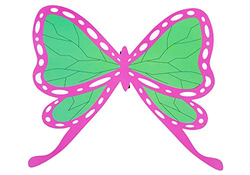 C-ZOFEK Kanao Cosplay Headwear Butterfly Hair Clips Prop Anime Hairclip Butterflies Headpiece Halloween Hairpin (pink)