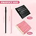 Lip Applicators Disposable，There Are A Total of 350 Pcs of Lip Brushes And Disposable Nail Polish Brushes，A Multi-Functional Beauty Tool Set