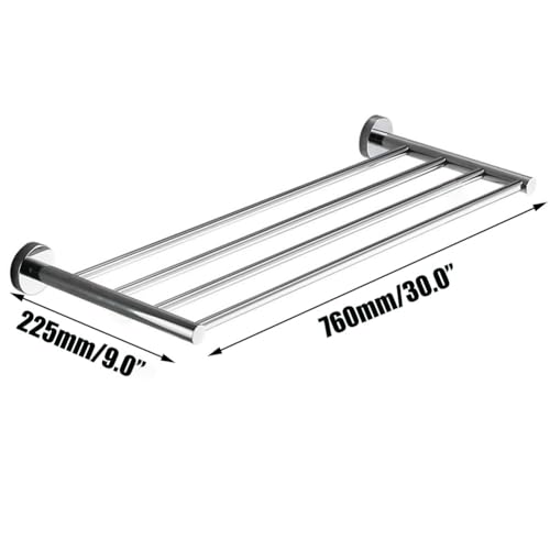 2-Tier-Hotel-Towel-Racks-for-Bathroom-Wall-Mounted-Towel-Shelf-30-Inch-Bathroom-Towel-Rack-Polished-Chrome