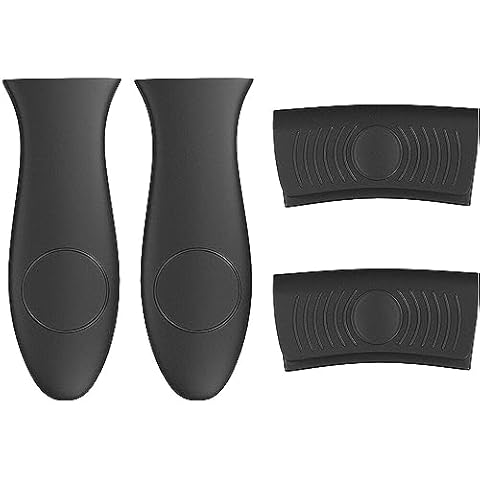4Pack Silicone Hot Handle Covers for Cooking Cover