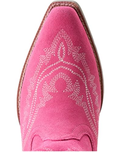 Ariat Youth Casanova Western Boot, Haute Pink Suede, 34