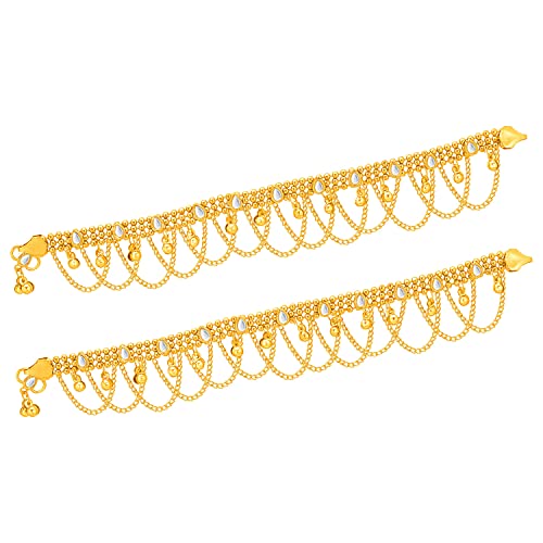 Sukkhi Intricately Gold Plated Anklet For Women (A103220) (B0B4WZT5NL) Amazon Price History, Amazon Price Tracker