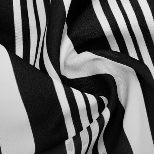 Womens Summer Casual Half Sleeve Stripe Dresses A Line Bow Tie Front Babydoll Loose Cute Mini Dress with Pockets