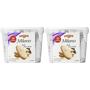 Pepperidge Farm Milano Double Chocolate Cookies, 2Pack of 15 Ounce