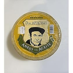 Queso Abuelo APOLONIO AÑEJO en Aceite de Oliva DE 2,100 KG Aprox.