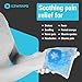 ICEWRAPS 5x7 Ice Packs for Injuries Reusable | Hot Cold Gel Pack for Injuries, Pain Relief, and Migraines | Soft Ice Pack for Arm, Leg, and Back Brace | Flexible Gel Compress Ice Packs | Pack of 4