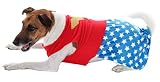 DC Comics Wonder Woman Superhero Halloween Pet Costume Sweater For Small Sized Dogs Or Cats (Large)